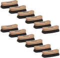 Superio Shoe Brush - Premium 7" Soft Bristles - Ideal for Cleaning and Polishing Shoes and Boots - Creates an Inimitable Shine on Leather - Sturdy and Durable,12 Pack