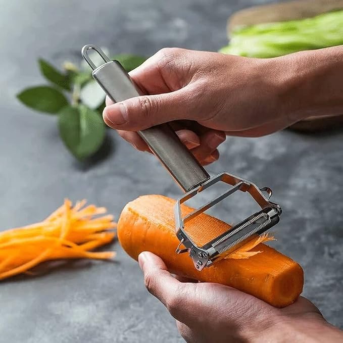 Vegetable Peeler Stainless Steel Kitchen Potato Peeler Metal Carrot Grater Slicer Shredder Fruit Peeler Kitchen Tools