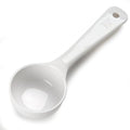 Carlisle FoodService Products Measure Miser Solid Measuring Spoon with Short Handle, 3 Ounces, White, 1 Count (Pack of 1)