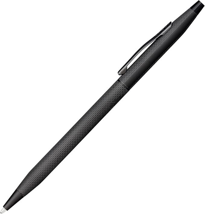 Cross Classic Century Brushed Black PVD Rollerball Pen - Refillable Pen for Effortless Writing - Black Ink - Durable Construction - Premier Distinctive Look - Gift-Ready