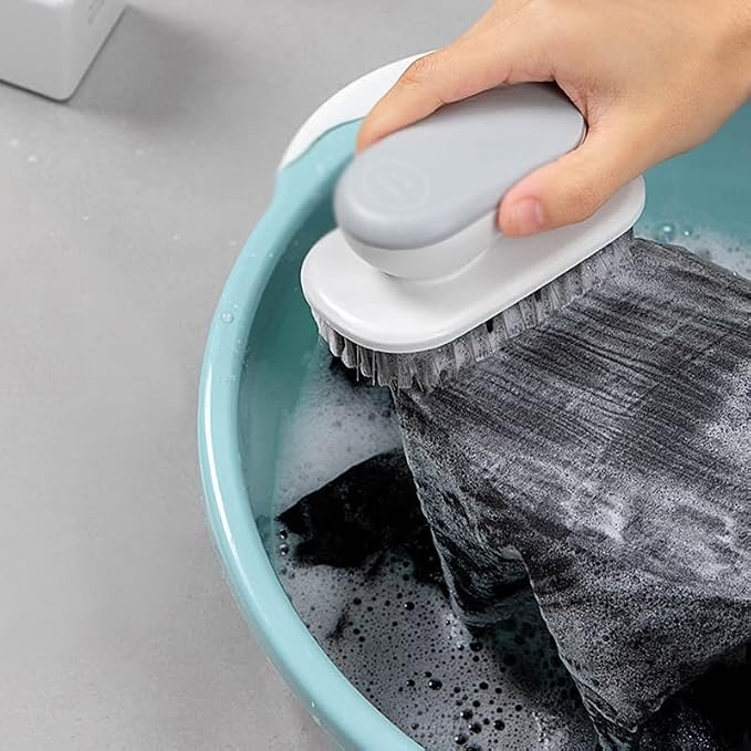 VIDI Handle Laundry Brush Soft Shoe Household Clothes Plastic Small