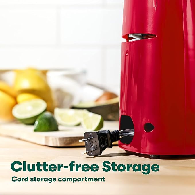 bella Electric Can Opener and Knife Sharpener, Red
