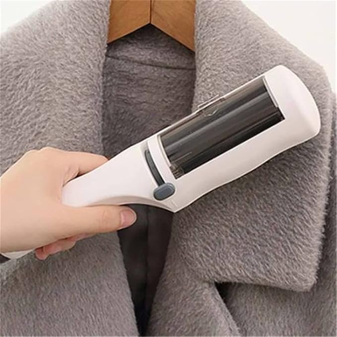 Electrostatic Clothing Dust Pets Hair Cleaner Remover Brush Suction Sweeper for Home Office Travel Cleaning Brushes