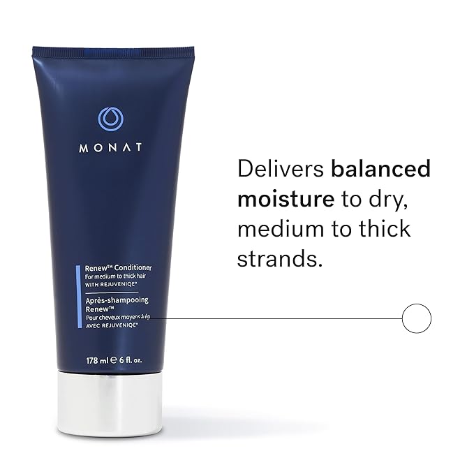 MONAT Renew Conditioner – Hydrating Hair Conditioner – Moisturizing Hair Treatment for Instantly Replenished Hair – Restorative Hair Conditioner – Daily Use Hair Care, Gentle & Safe for All Hair Types