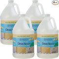 Ginger Lily Farms Botanicals Plant-Based Liquid Dish Soap, Concentrated Formula with Max Grease Cleaning Power, Cruelty-Free, Fragrance-Free, 1 Gallon Refill (128 Fl. Oz.), Clear (Pack of 4)