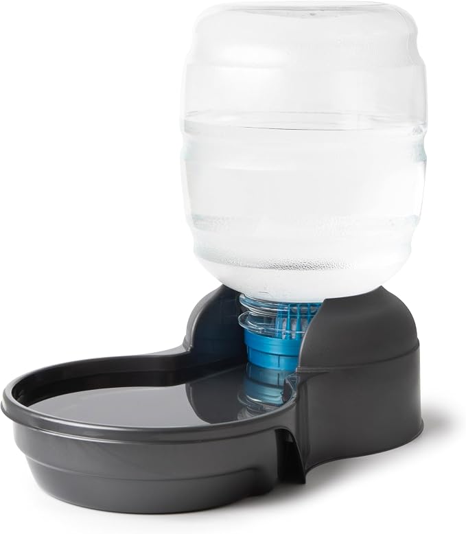 Petmate Replendish Automatic Dog Water Dispenser Gravity Pet Waterer with Microban Protection Base, 100% BPA Free - 4 Gallon, Wide Mouth Bowl, with 2 Extra Filters