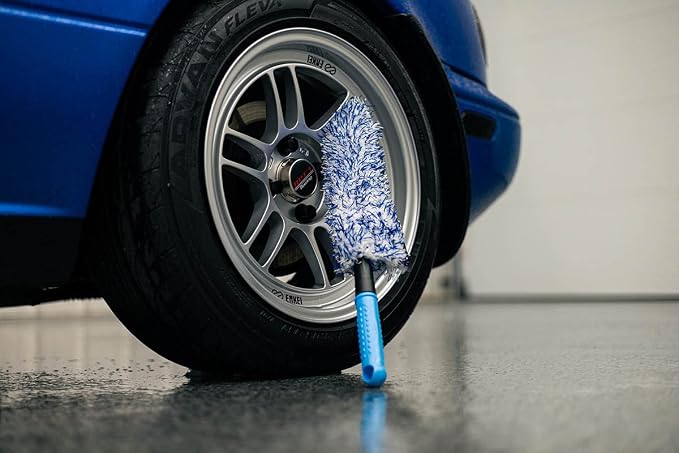 Autofiber Barrel Blade, Microfiber Wheel Brush, Flat Head, Removable Cover and Firm and Bendable