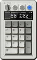 8BitDo Retro 18 Mechanical Numpad, Supports Calculator Mode, Bluetooth/2.4G/Wired Numpad for Windows and Android - M Edition