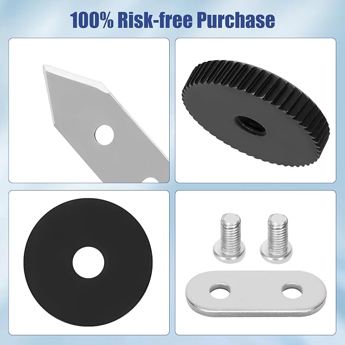 KT1100 Knife and Gear Replacement Kit for 1 Old Can Openers, Commercial Can Opener Replacement Parts - Knife/Blade & Gear, Easy to Replace