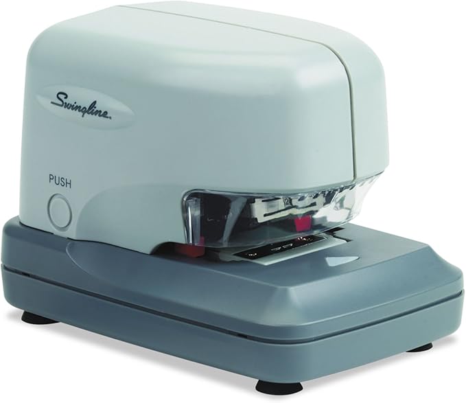 Swingline Electric Stapler, High Volume, 30 Sheet Capacity, Jam Free Stapling, Includes 5000 Staples, Gray (69001)
