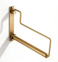 NEWRAIN Clothes Drying Rack, Laundry Racks for Drying Clothes, Wall Mounted Swing Arm Clothes Hanger for Laundry Room, Garage, Indoor & Outdoor Use,Antique Brass