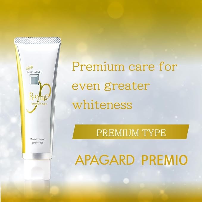 Apagard Premio Toothpaste 105g / 3.7 oz | Nano Hydroxyapatite High Blending, Brightening Toothpaste (Set of 3) 3-Pack 2023 Version