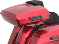 Advanblack Road Glide Tour Trunk Pack Velocity Red Sunglo Razor Tour Trunk Pack Backrest Pad for '97-'25 Harley Touring Road King Street Glide Electra Glide CVO models