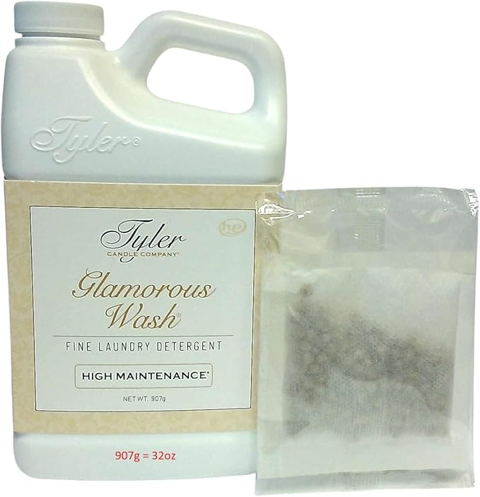Tyler Laundry Detergent - High Maintenance 32 Fluid Ounce/with Dryer Sachet Single Pouch xL