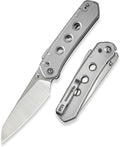 CIVIVI Vision FG Pocket Knife, 3.54" Nitro-V Reverse Tanto Blade C22036-7 | Superlock Folding Knife with Lexan Handle, Reversible Ambidextrous Clip for EDC Camping Hiking