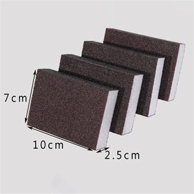 Carborundum Sponge 20pcs Magic Sponge Eraser Kitchen Bathroom Cleaning Rust Remover Sponges Kitchen Tool