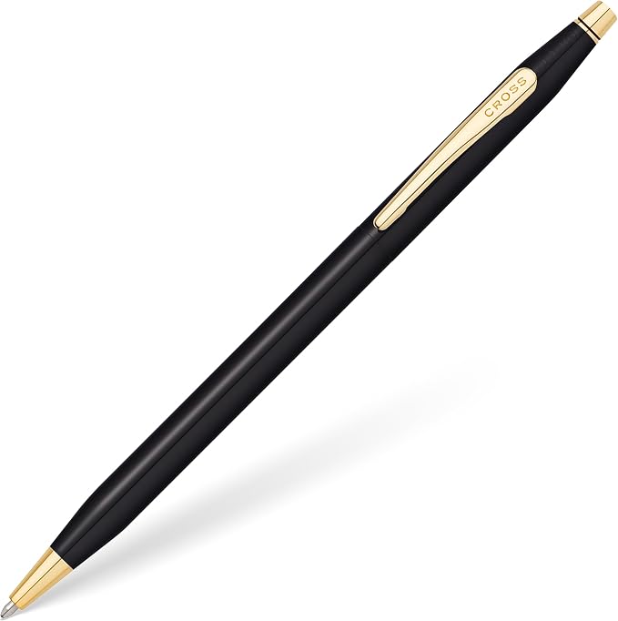 Cross Classic Century Refillable Ballpoint Pen (Black PVD and Gold, Ballpoint)