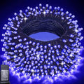 Pooqla 200 LED Blue Christmas Lights Outdoor String Lights, 66 ft