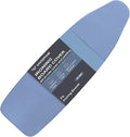 VividPaw Ironing Board Cover and Pad, Small Size 13x43, 12x42, Thick Padding, Elastic Edge, Silicone Coated, Adjustable Fastener, Heavy Duty Padded Iron Board Covers (Blue, 13" x 43")