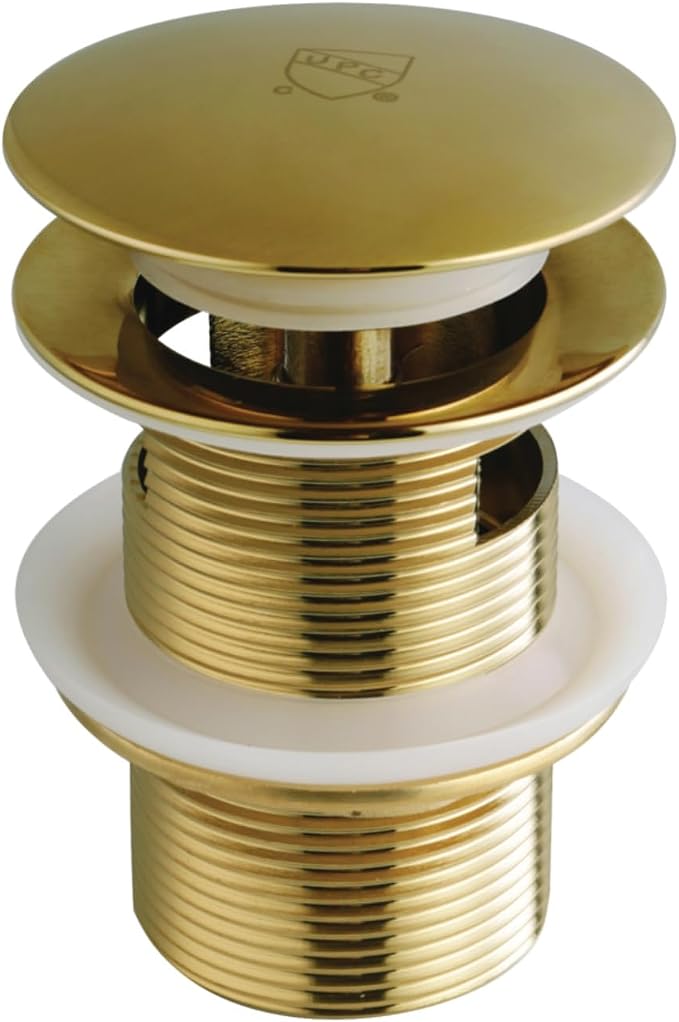 Kingston Brass VTDESHOEBB Trimscape Tub Drain Shoe, Brushed Brass, 2.75 x 2.75 x 3.06