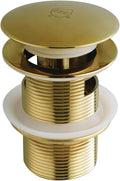 Kingston Brass VTDESHOEBB Trimscape Tub Drain Shoe, Brushed Brass, 2.75 x 2.75 x 3.06