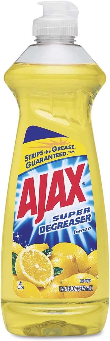 Ajax 44668 Dish Detergent Lemon Scent 12.6 oz Bottle 20/Carton