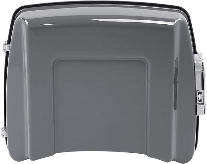 Gunship Gray ABS 5.5" Razor Trunk Fit For Harley 2014-2025 Touring CVO Road King Street Glide Electra Glide Ultra Limited Pack