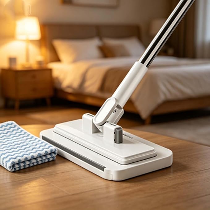 Multipurpose Home Sweeping Mop with Dust Wipe Accessory Pack