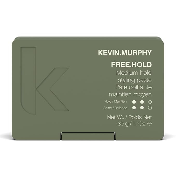 KEVIN.MURPHY FREE.HOLD - Hair Styling Paste - For All Types - Medium Hold - Breakage Prevention - Styling Product - Paraben Free Hair Care - 30 g / 1.1 oz