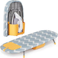 Small Ironing Board, Foldable Tabletop Ironing Board with Iron Holder and Silicone Iron Rest Pad for Small Spaces