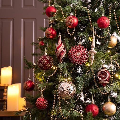 Valery Madelyn 80ct Christmas Tree Decorations Ball Ornaments Set