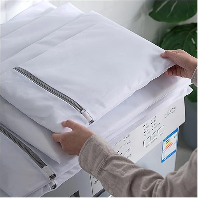 4PCS/1PC Mesh Laundry Bag Laundry Wash Bags Coarse Net Laundry Basket Laundry Bags For Washing Machines Mesh Bra Organizers(4pcs)