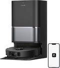 DREAME L40 Ultra Gen 2 Robot Vacuum and Mop with 25,000Pa Suction, Extendable Side Brush and Mop, All-in-One Self-Emptying & Cleaning Dock, Voice & App Control, Black