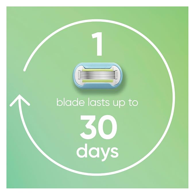 Gillette Venus Extra Smooth Womens Razor Blade Refills,Designed for a Close,Smooth Shave,4 Count (Pack of 2)