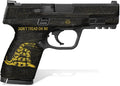 Decal Grip for Smith & Wesson M&P M2.0 9mm/.40 4" Compact (Don’t Tread on Me)