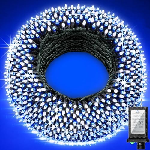 750 LED 240FT Christmas String Lights Outdoor, 12 Pro Modes with Timer