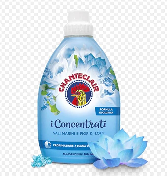 Italy Chante Clair Concentrated Fabric Softener, Sea Salt and Lotus Flower Scent, 33.8 fl oz