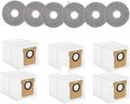 Mop Cloths Dust Bag Replacement，Compatible For Xiaomi，5 Pro/OV21CN/X10 Plus/X20 Plus/M30S/M30 Pro Mop Rags Bags Robot Vacuum Cleaner Parts(SET13)
