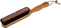 Redecker Natural Pig Bristle/Bronze Wire Clothes Brush with Oiled Pearwood Handle, 10-3/8-Inches