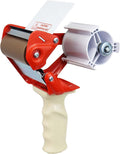 PSBM Packing Tape Dispenser, Heavy Duty Box Tape Gun, 3 Inch Wide, 1 Pack, Fits 3 Inch Core Shipping Tape, Side Loading with Adjustable Brake