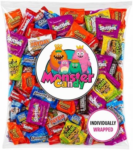 Chocolate and Candy Party Favor Mix - 10 lb Pinata Stuffers - Goodie Bag Stuffers for Kids Party Favors - Chocolate Candy Variety Pack Bulk - Bulk Individually Wrapped Candies