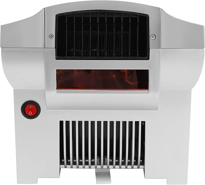 Hand Dryer, 1800W Commercial Electric Hand Dryer, High Speed Automatic Hand Air Dryer for Commercial Household Noise Reduction, Silver