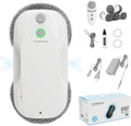 Tosima W5 Window Cleaning Robot, 6400Pa Max Adaptive Suction, Auto-Spray Smart Window Cleaner with Triple Safety System, Intelligent Navigation, Remote Control, for All Smooth Surfaces, White