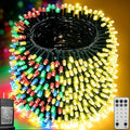 Pooqla 500 LED Color Changing String Lights with Remote, 164 ft
