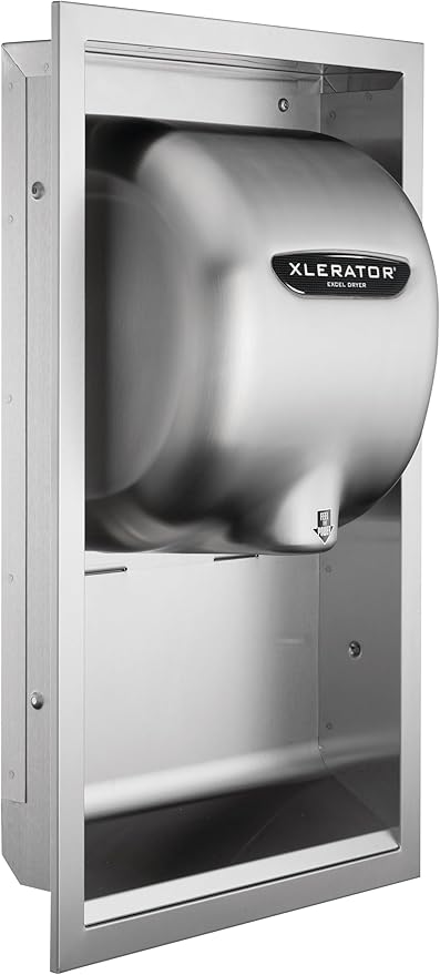XLERATOR Recess Kit, ADA-Compliant, Compatible with Excel Dryer and XLERATOReco Hand Dryers, Retrofit Paper Towel Dispenser to a Hand Dryer