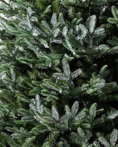 Balsam Hill European Silver Fir - Elegant Artificial Christmas Tree with True Needle Foliage Available Unlit or with LED Clear Lights, Unlit, 6'