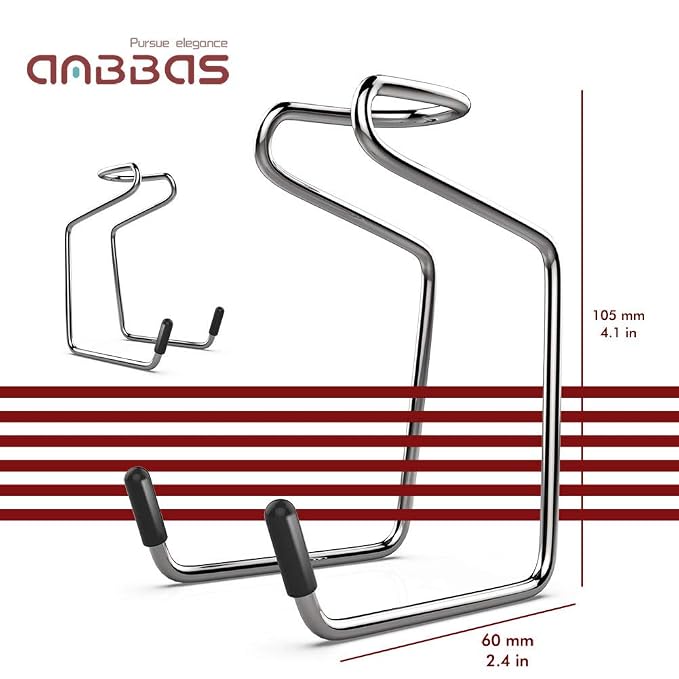 Anbbas Synthetic Badger Shaving Brush,3in1 Kit with Stainless Steel Shaving Stand and Bowl for Men Wet Close Shave