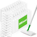 Gejoy 300 Count Heavy Duty Dry Sweeping Cloths Compatible with Swiffer Sweeper Mop, Microfiber Duster Mop Pads Refills for Cleaning Hardwood Floor Dust and Pet Hair, Disposable and Unscented Refills
