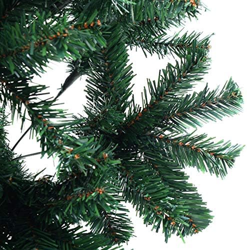 COSTWAY 5Ft Artificial PVC Christmas Tree W/Stand Holiday Season Indoor Outdoor Green