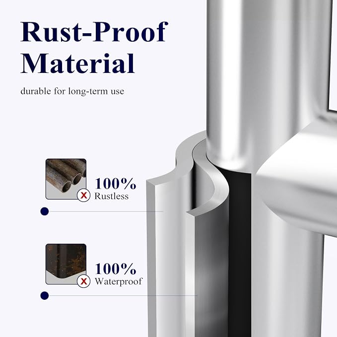 Kitsure Toilet Paper Holder Free Standing – Rustproof Metal Toilet Paper Stand for 4 Rolls with Anti-Slip Base and Shelf for Phone & Small Items, Bathroom Organizers and Storage, Medium, Silver